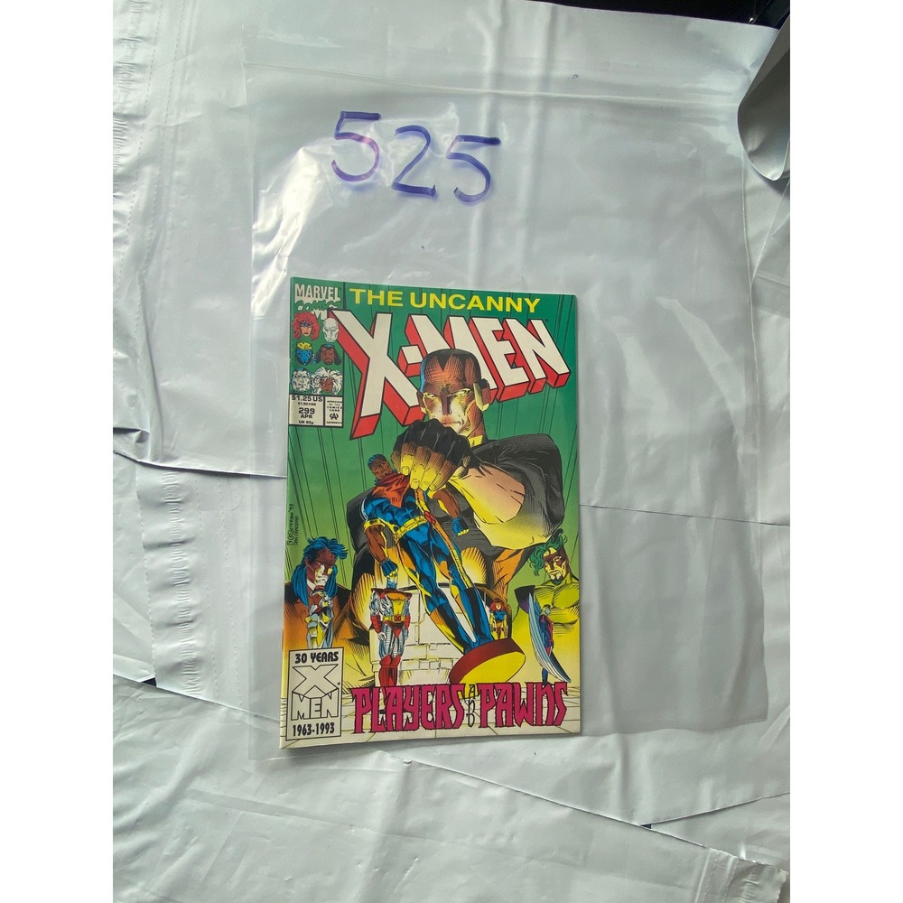 The Uncanny X Men Comic Book Issue 299 Players Pawns Marvel 1993